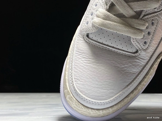 Cheap Triple 3 Jordan White Retro Air 136064-111 0728